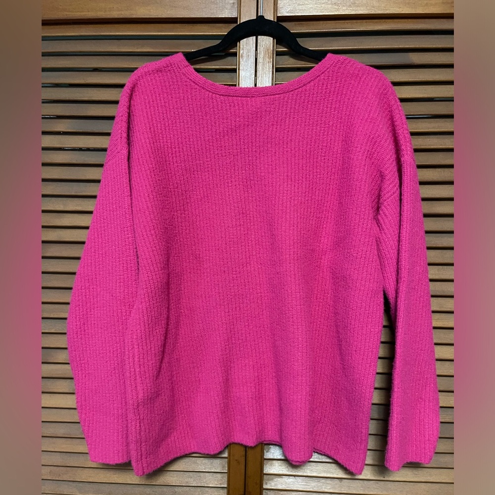 Pink Chunky Sweater - Picture 2 of 3